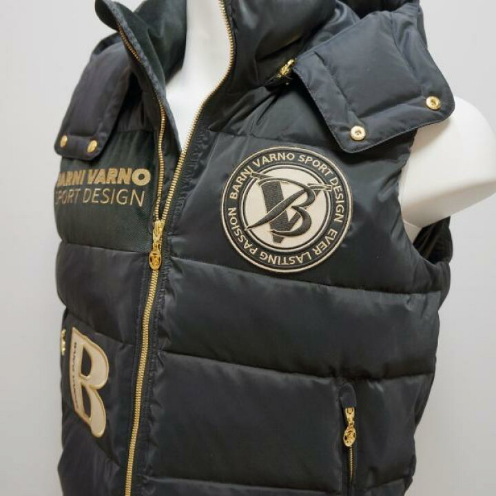 楽天市場】バーニヴァーノ・24 秋冬 AW 新作(3L)ロゴ刺繍 ダウン 