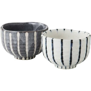 湯呑 手描 十草一服碗 ペア 美濃焼 日本製 陶器 ギフト プレゼント 贈り物 父の日 母の日 敬老の日 記念日 箱入り ラッピング対応 のし対応 箱入り 食洗機対応 電子レンジ対応