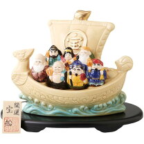 楽天市場】七福神 宝船 龍 置物（ホビー）の通販