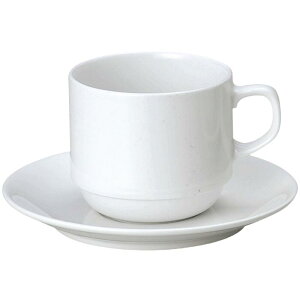 コーヒーカップ コーヒー碗皿 ダイヤセラム スタックアメリカン碗皿 カップ&ソーサー 磁器 美濃焼 日本製 喫茶店 カフェ レストラン 食器 食洗機可 電子レンジ可 セット おしゃれ かわいい