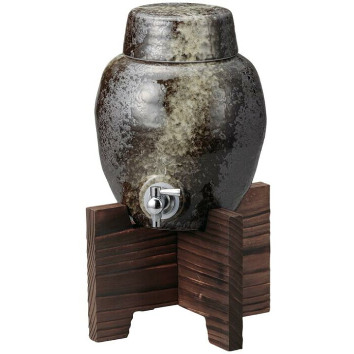 楽天市場】焼酎サーバー 酒器 黒伊賀 1升 美濃焼 陶器 焼酎 サーバー 