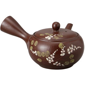 急須 ポット 茶泥萩急須（さわやかアミ） 美濃焼 日本製 陶器 おしゃれ かわいい 食洗機対応 カフェ 来客用 業務用 お茶