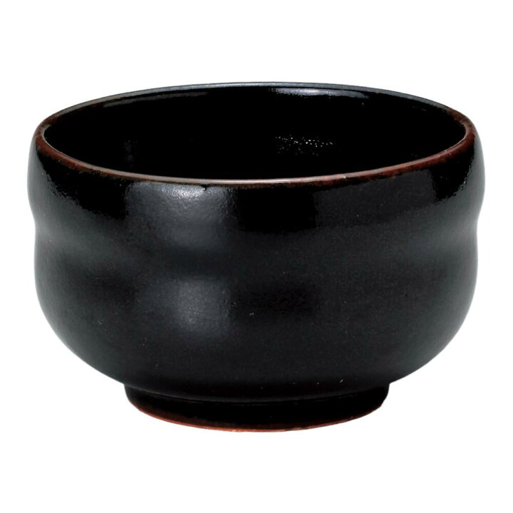 楽天市場】茶道具 抹茶碗 美濃焼 黒釉ひさご抹茶（小） 日本製 陶器 