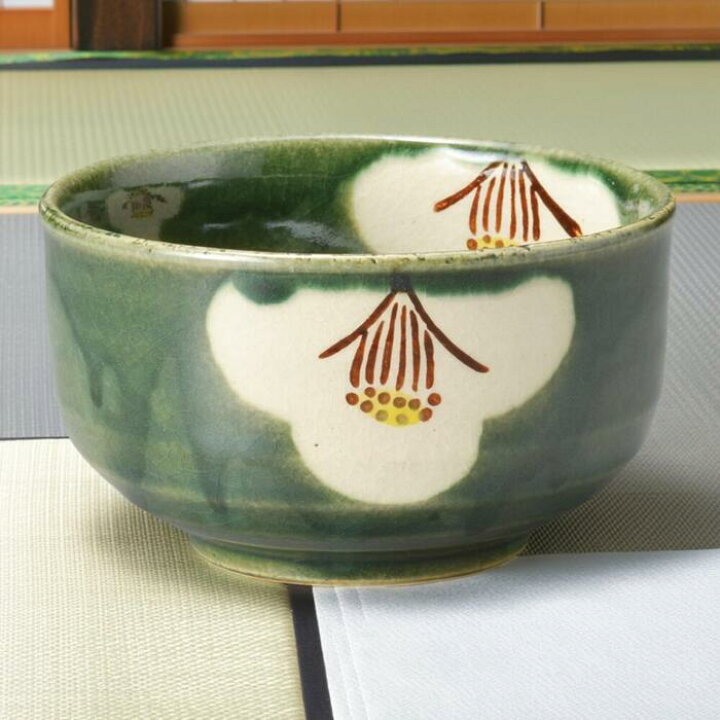 楽天市場】茶道具 抹茶碗 美濃焼 織部梅抹茶碗 美濃焼 日本製 陶器 