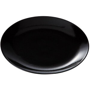 大皿 盛皿 盛り皿 柚子肌天目10号丸皿 大きな皿 大きい プレート おしゃれ 日本製 萬古焼 食洗機対応 電子レンジ対応