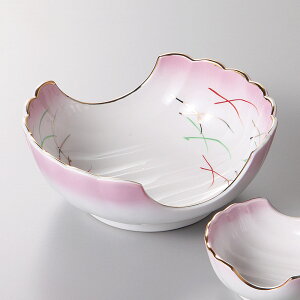 刺身皿 刺身鉢 紫吹武蔵野刺身鉢 千代口 セット 和食器 さしみ お造り 料亭 中鉢 刺身 業務用 小料理屋 会席料理 向付 食堂 陶器 日本製 美濃焼