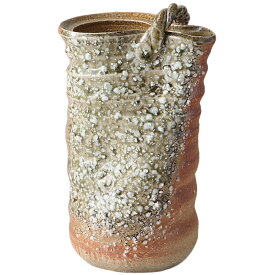 花瓶 ビートロ手付花入 信楽焼 ラッピング対応 のし対応 箱入り 日本製 花器 花生 花入 花立て フラワーベース インテリア 高級感 和風 置物 通販 販売 家庭用 業務用 玄関 和室 床の間 旅館 ホテル 客間 応接室 新築祝い 結婚祝い お祝い 贈り物 ギフト プレゼント