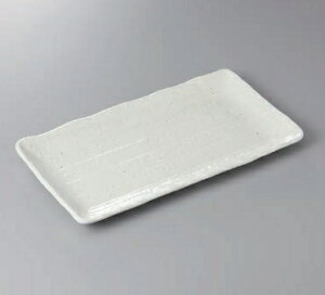 長皿 長角皿 プレート 粉引ホッケ皿 焼魚 焼き魚 魚皿 長い皿 さんま皿 サンマ皿 おしゃれ 日本製 美濃焼 食洗機対応 電子レンジ対応