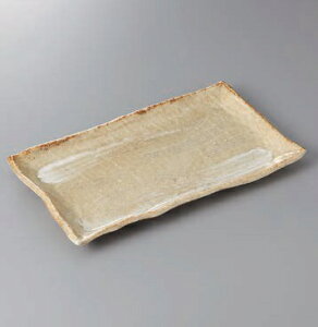 長皿 長角皿 プレート 黄灰釉ホッケ皿 焼魚 焼き魚 魚皿 長い皿 さんま皿 サンマ皿 おしゃれ 日本製 美濃焼 食洗機対応 電子レンジ対応