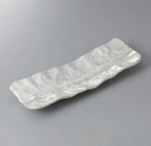 長皿 長角皿 プレート 青地刷毛手折さんま皿 焼魚 焼き魚 魚皿 長い皿 さんま皿 サンマ皿 おしゃれ 日本製 美濃焼 食洗機対応 電子レンジ対応