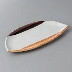 長角皿 焼物皿 アメ塗分 焼物皿 皿 プレート 焼き物皿 角皿 魚皿 焼き魚 長い皿 四角皿 おしゃれ 日本製 美濃焼 食洗機対応 電子レンジ対応