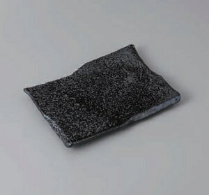 長角皿 焼物皿 いぶし黒串皿 皿 プレート 焼き物皿 角皿 魚皿 焼き魚 長い皿 四角皿 おしゃれ 日本製 美濃焼 食洗機対応 電子レンジ対応