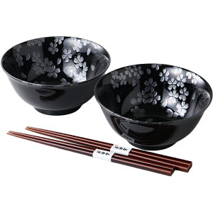 丼 どんぶり 銀彩桜反5.0丼ペアー ペアセット ペア丼 電子レンジOK 丼ぶり 美濃焼 日本製 和食器 どんぶり鉢 丼鉢 ボウル 食器 うどん 鉢 うどん丼ぶり 蕎麦どんぶり 麺鉢 おしゃれ