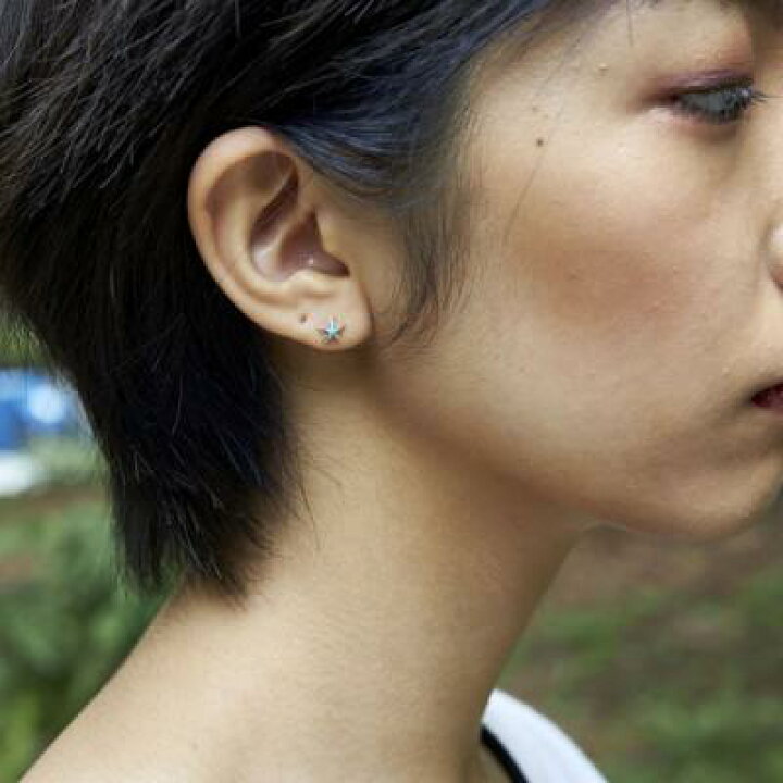 楽天市場 ペアピアス 石黒亮一 Idealism Sound Collaboration ペアピアス メンズ レディース ペア 男 女 片耳ピアス ターコイズ シルバー カップル スタイリスト石黒亮一 コラボ イディアリズムサウンド プレゼント 記念日 誕生日 カップル Asrk 送料無料 Fiss
