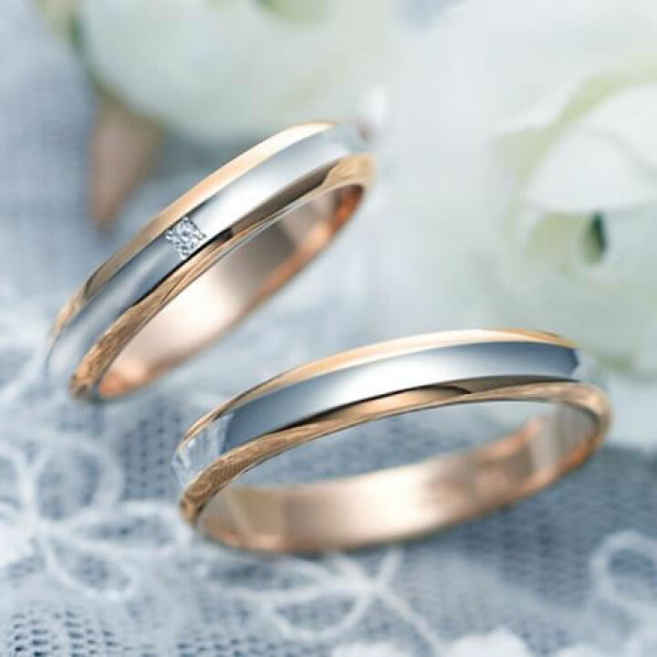 楽天市場】結婚指輪 マリッジリング プラチナペアリング PT900 18金 