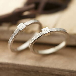 ピンキーリング シルバー 指輪 1号〜対応 FISS オリジナル ペアピンキーリング コトノハ・シカク (FISS-MSD) デザインリング デザインピンキーリング 個性的 ユニーク 2号 3号 4号 5号 小指 おしゃ