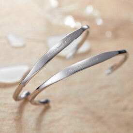 楽天市場 結婚記念日 ペアバングル ペアアクセサリー ジュエリー アクセサリーの通販
