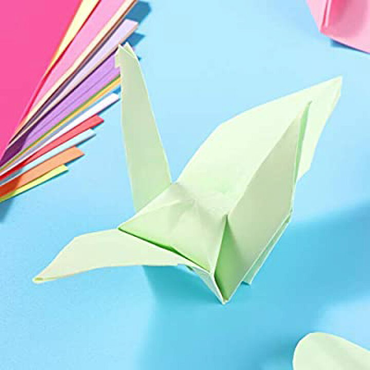 楽天市場 Artibetter おりがみ 折り紙 折りたたみ 100枚入 手工用品 Diy 千羽鶴 おしゃれ Alenstore