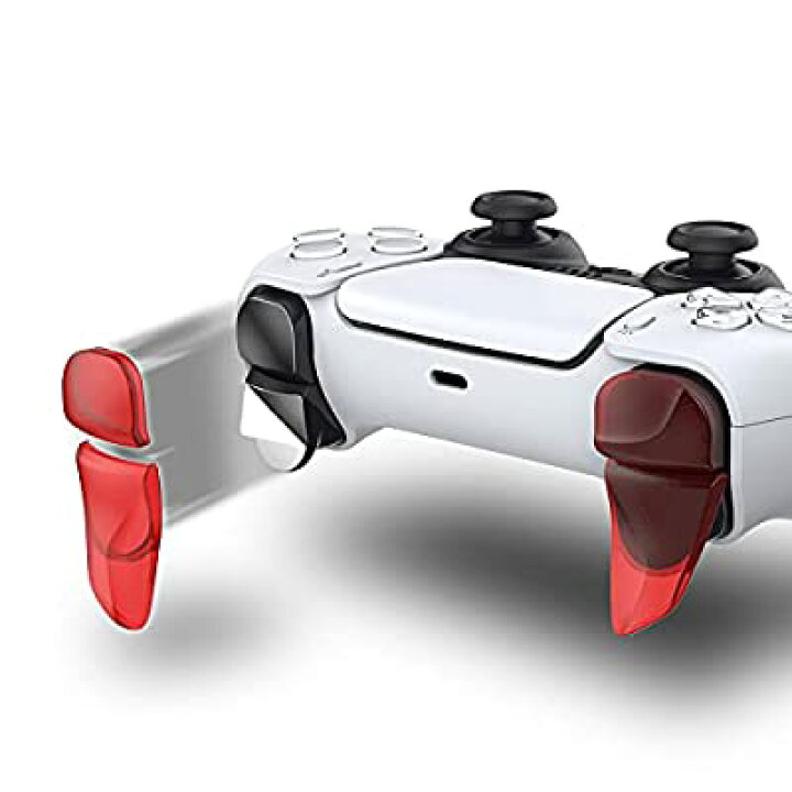 楽天市場】PlayVita PS5コントローラーに対応用の2ペアショルダーボタンエクステンショントリガー、PlayStation 5コントローラー用の ゲーム改善アジャスター、PS5コントローラー用のバンパートリガーエクステンダー【クリアレッド】 : ALENSTORE 楽天市場】PlayVita PS5コントローラーに対応用の2ペアショルダーボタンエクステンショントリガー、PlayStation 5コントローラー用の ゲーム改善アジャスター、PS5コントローラー用のバンパートリガーエクステンダー【クリアレッド】 : ALENSTORE