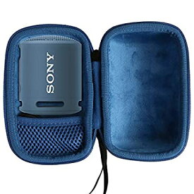 Sony SRS-XB13 専用保護収納ケースソニー ポータブルスピーカー -Khanka (ブルー)