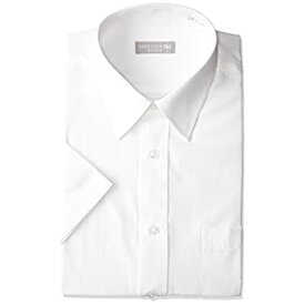 [ドレスコード101] 形態安定 半袖ワイシャツ クールビズでもおしゃれに 夏をかっこよく着る ダサくない 清潔感のあるデザイン お手入れ簡単 SHIRT-HA メンズ 30 ホワイト (レギュラー 1) SHIRT-XS001 首回り39cm