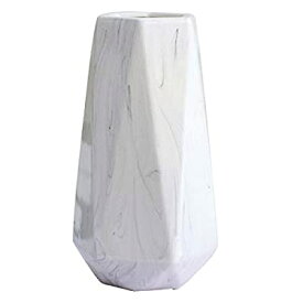 花瓶 白 陶器 花器 フラワーベース ホワイト 大 25cm かびん 北欧 セラミック おしゃれ 生け花 インテリア 家の装飾 プレゼント ギフト