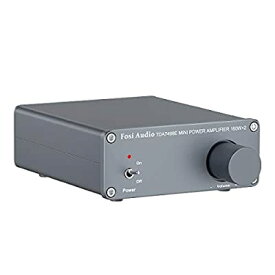 Fosi Audio TDA7498E 2チャンネルステレオオーディオアンプレシーバーホームスピーカー用ミニHi-FiクラスD内蔵アンプ160W x 2 + 24V電源