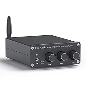 Fosi Audio BT20A Bluetooth 5.0ステレオオーディオ2チャンネルHi-Fiアンプ100W x 2（電源を含む）-Fosi Audio