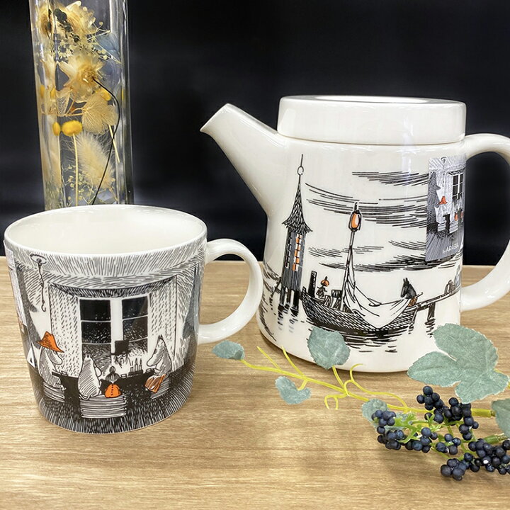 楽天市場】アラビア ARABIA ティーポット 急須 700ml ムーミン 