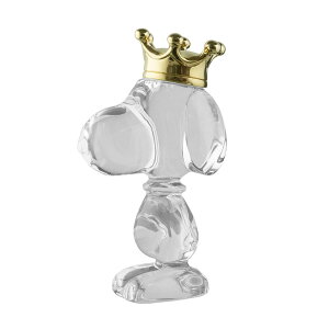 楽天市場 バカラ Baccarat フィギュア 廃盤モデル キングスヌーピー クリスタル 12 5cm Alevel エイレベル