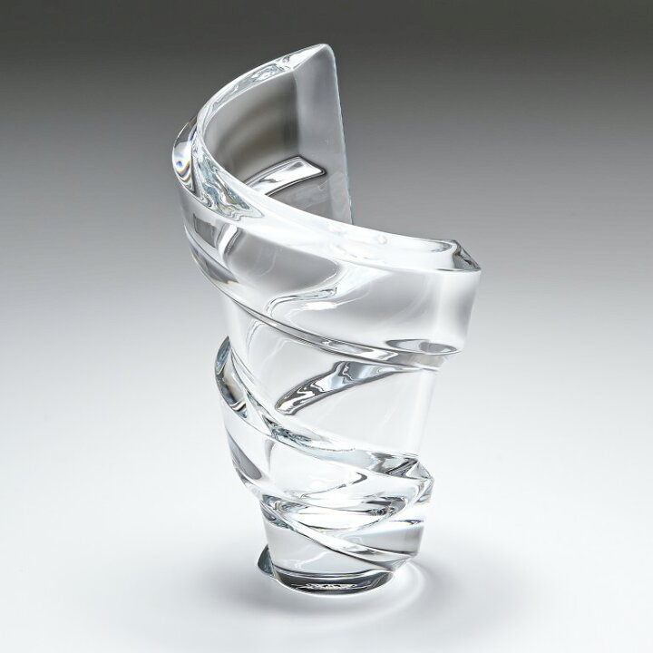 楽天市場】【名入れ可有料】バカラ ベース Baccarat 花瓶 スパイラル  