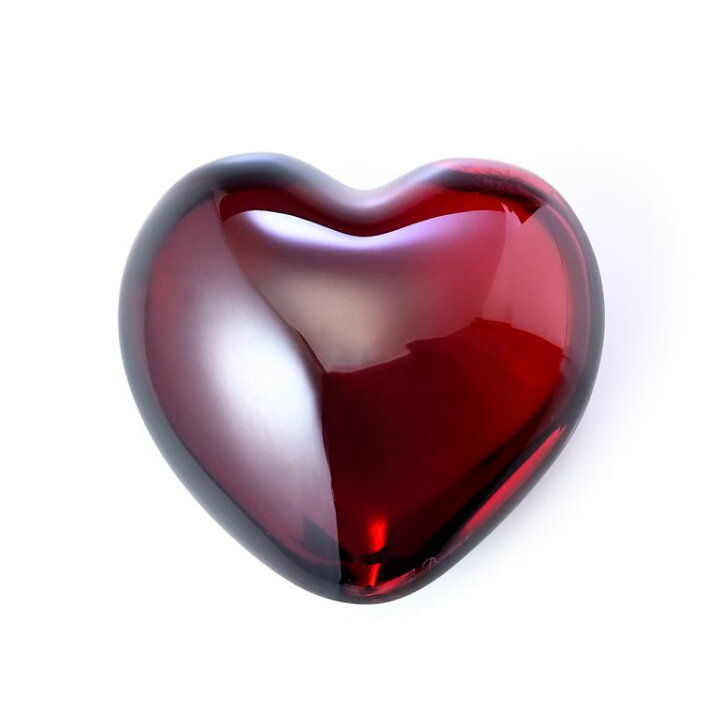 楽天市場】バカラ Baccarat ペーパーウェイト レッド coeur ハート 