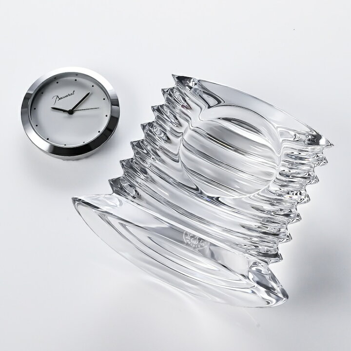 楽天市場】【名入れ可有料】バカラ Baccarat クリスタル置時計  