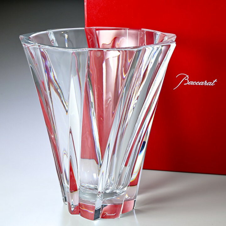 楽天市場】バカラ Baccarat ベース 花瓶 オブジェクティフベース M 