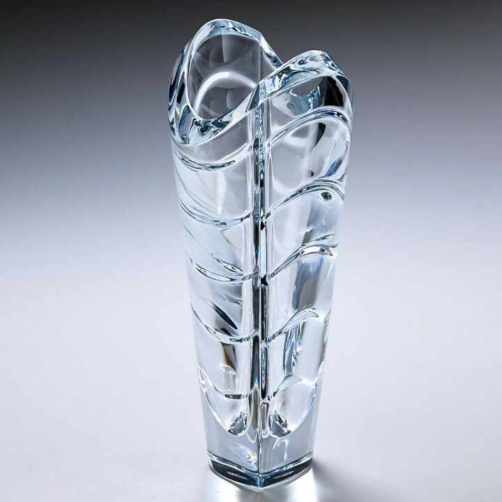 楽天市場】バカラ Baccarat ベース 花瓶 ウェーブ S 23cm  