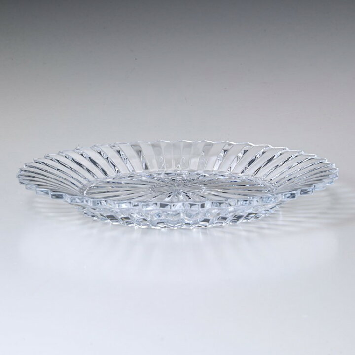 楽天市場】バカラ プレート 飾り皿 ミルニュイ スモールトレイ L 26cm 