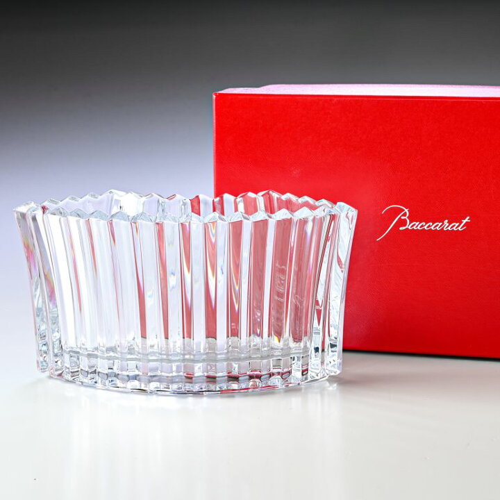 楽天市場】【名入れ可有料】バカラ Baccarat ベース 花瓶 ミルニュイ