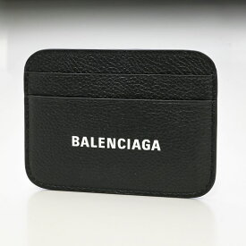 バレンシアガ BALENCIAGA カードケース 名刺入れ ブラック 593812 1IZIM 1090 【スペシャルラッピングB対応(別売り)】