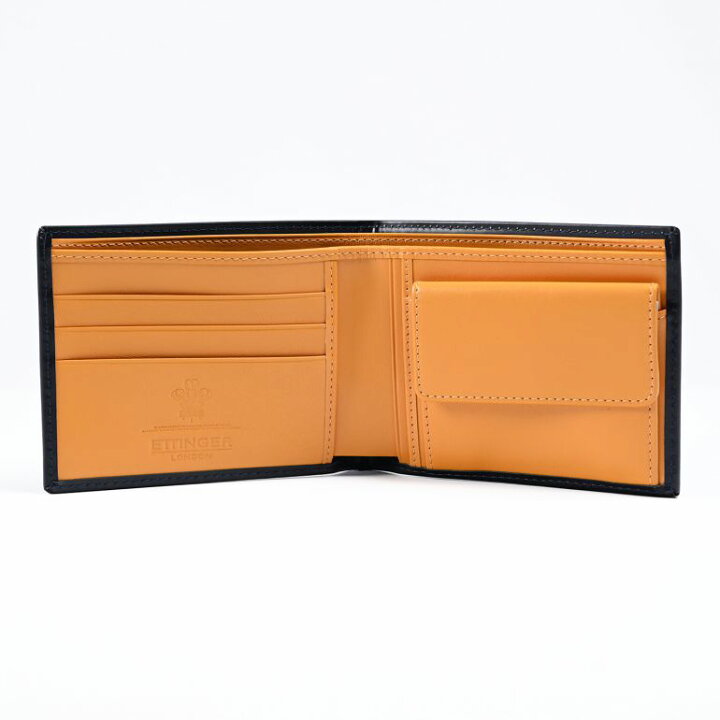 楽天市場】【名入れ可有料】 エッティンガー ETTINGER 二つ折り財布  