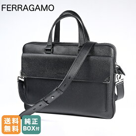 フェラガモ Salvatore Ferragamo サルヴァトーレフェラガモ ビジネスバッグ ブリーフケース メンズ ブラック 745527 240378 002