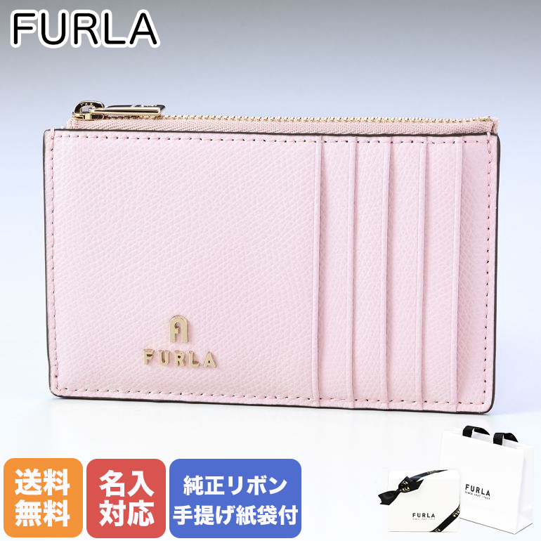 楽天市場】【名入れ可有料】 フルラ FURLA カードケース カメリア