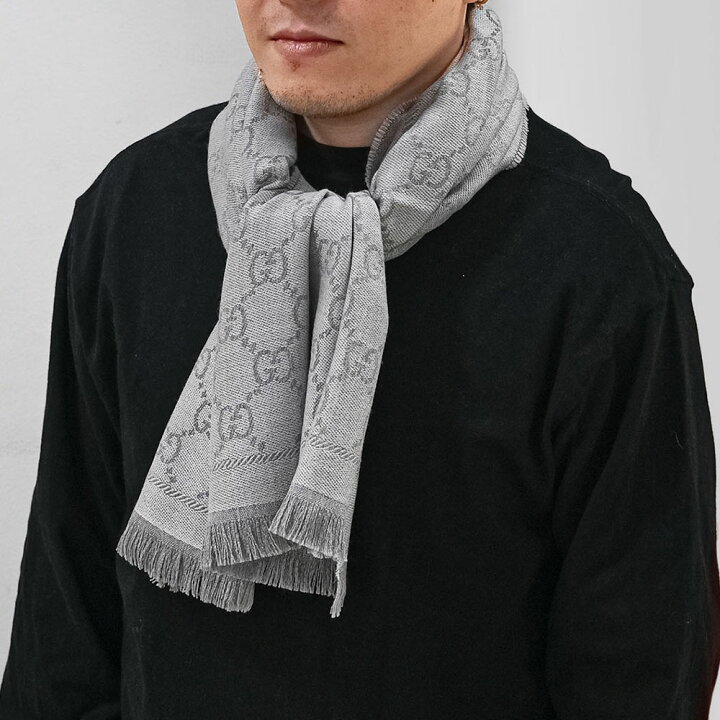 楽天市場】【名入れ可有料】グッチ GUCCI ストール マフラー メンズ  