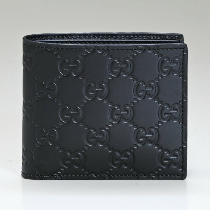 楽天市場】グッチ GUCCI 二つ折り財布 AVEL グッチシマ シグネチャー  