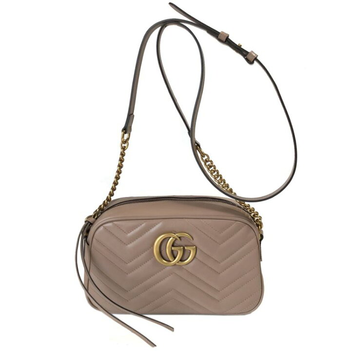 楽天市場】グッチ GUCCI バッグ レディース GGマーモント キルティング  