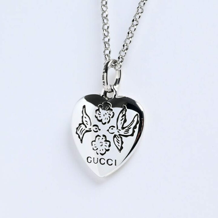 楽天市場】グッチ GUCCI ネックレス レディース BLIND FOR LOVE HEART  
