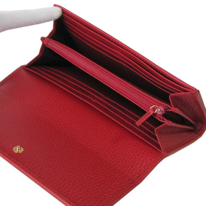 楽天市場】グッチ GUCCI 長財布 レディース プチ マーモント ダブルG 