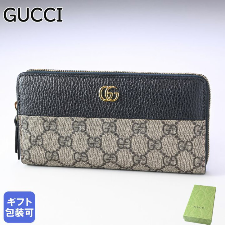 楽天市場】グッチ GUCCI 長財布 ラウンドファスナー レディース プチ  