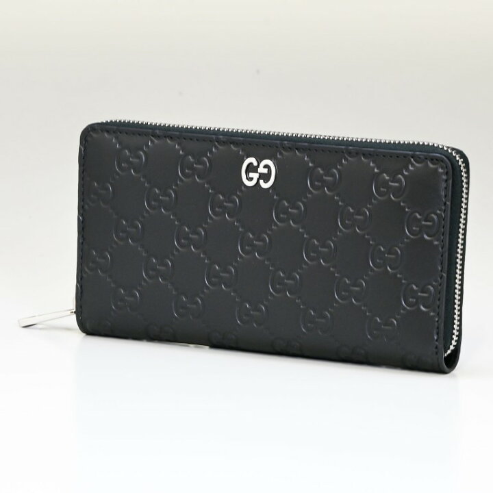 楽天市場 グッチ Gucci 長財布 メンズ レディース ユニセックス ラウンドファスナー Gg シグネチャーレザー ブラック Cwc1n 1000 母の日 プレゼント 実用的 Alevel エイレベル