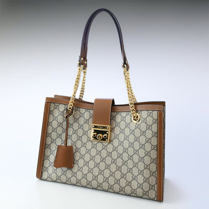楽天市場】グッチ GUCCI レディース バッグ トートバッグ パドロック  