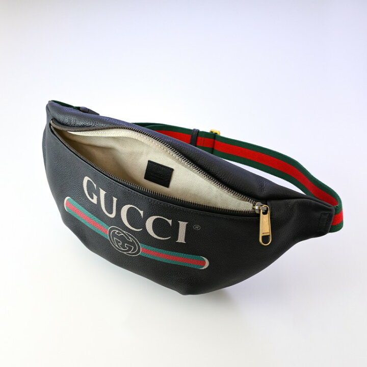 楽天市場 楽天スーパーsale10 Offグッチ Gucci ボディバッグ メンズ グッチプリント ベルトバッグ ウエストポーチ ブラック 0gcct 8164 Alevel エイレベル